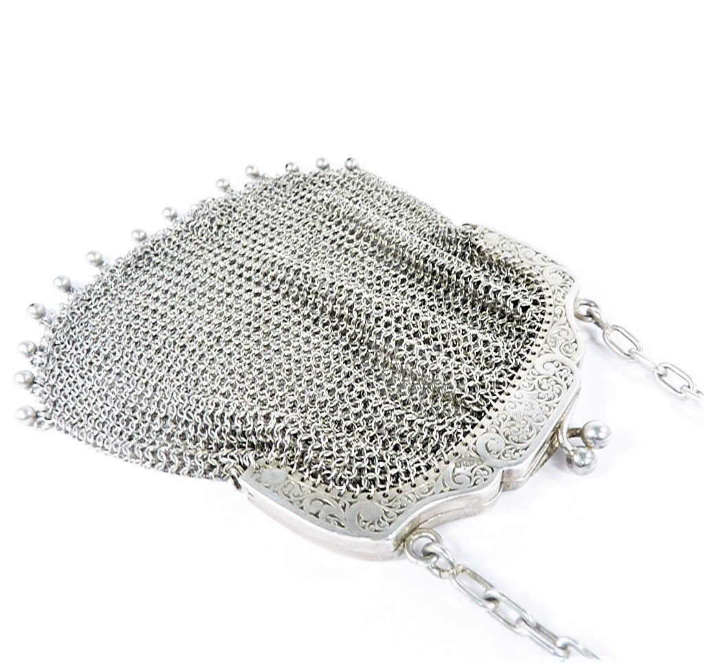 Exquisite Sterling Silver Purses Timelessly Elegant The Vintage Compact Shop