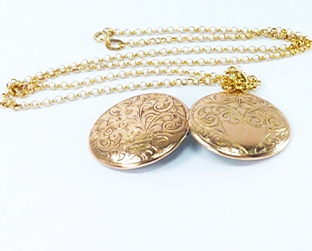 Antique 9ct Gold Pendant Necklace