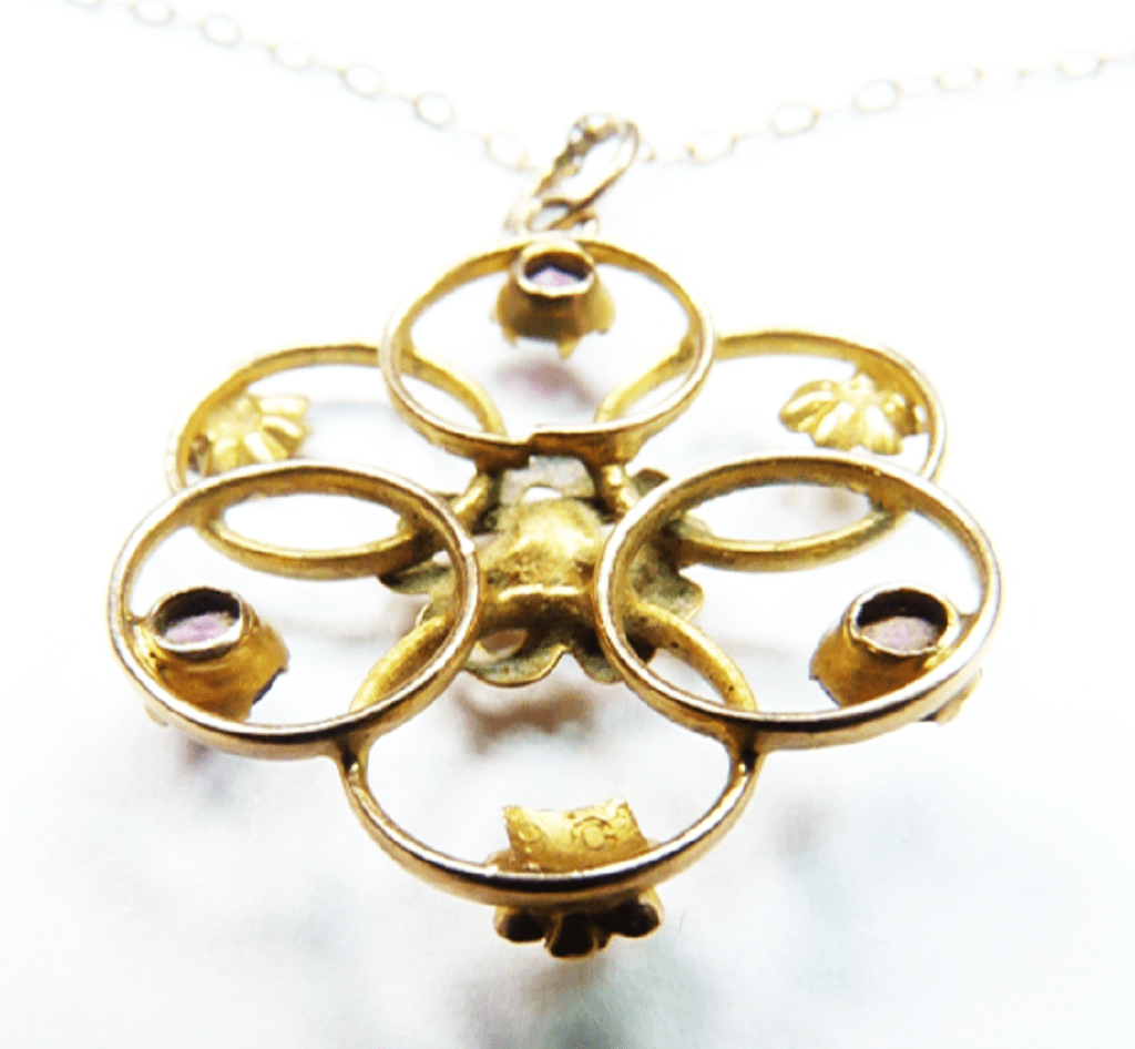 9ct Gold Antique Necklace