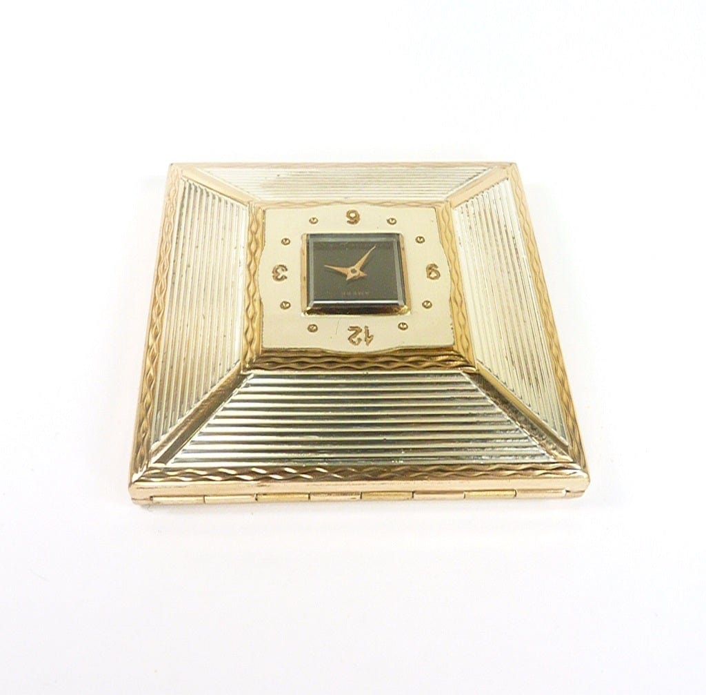 Amere Swiss Vintage Compact Mirror