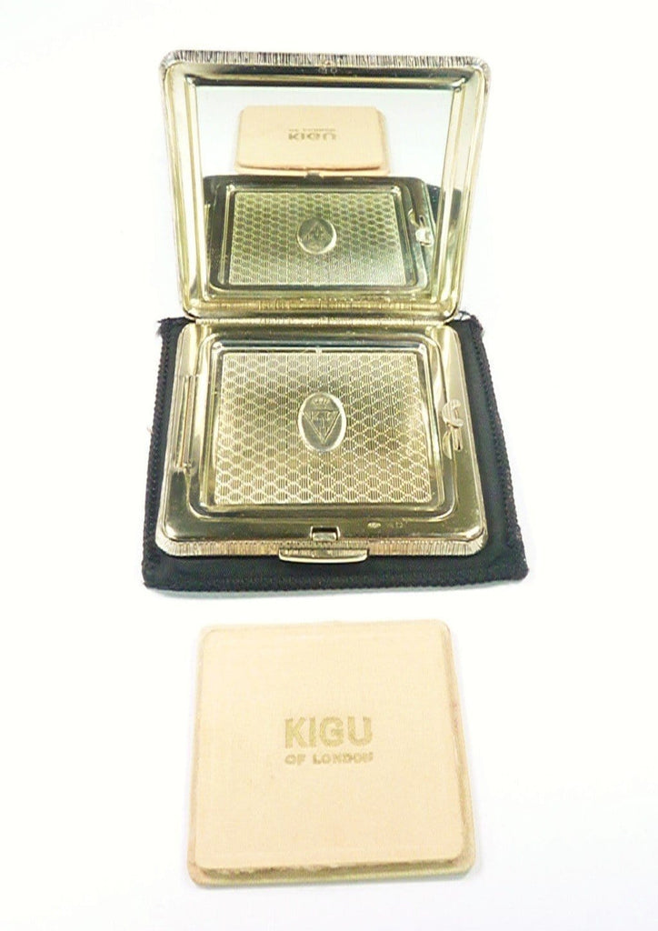 Loose Powder Foundation Solid Silver Compact