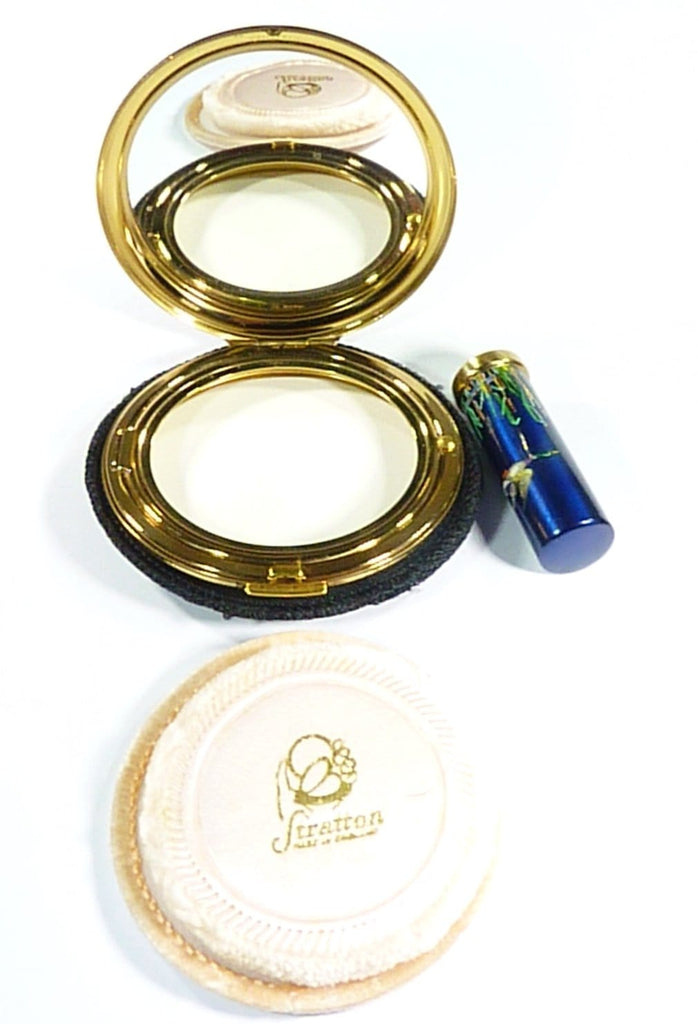 Unused Bird Series Stratton Compact And Lipstick