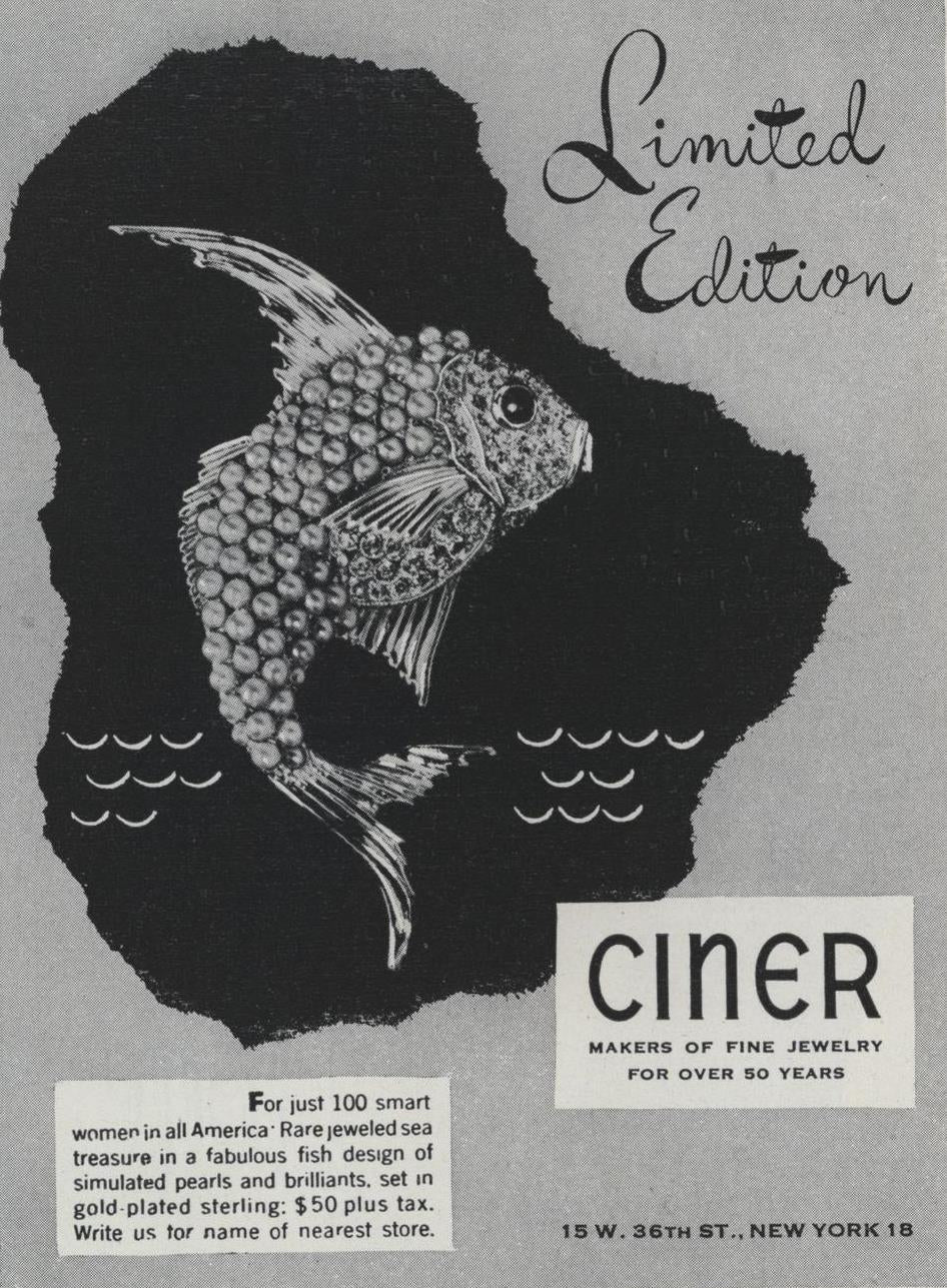 Ciner jewelry sale history