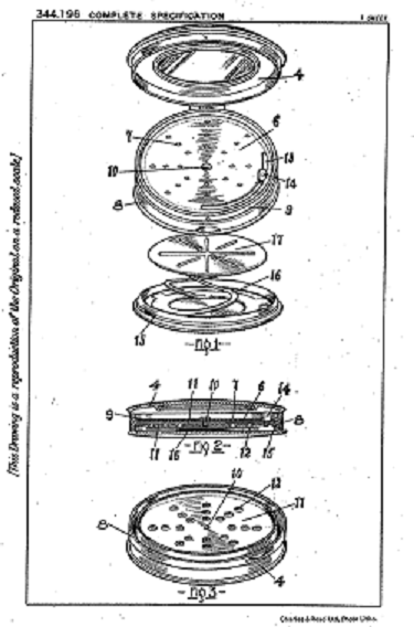 Dennison Watch Case Company Vanity Box Patent