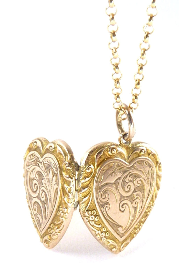 1900s Yellow And Rose Gold Locket