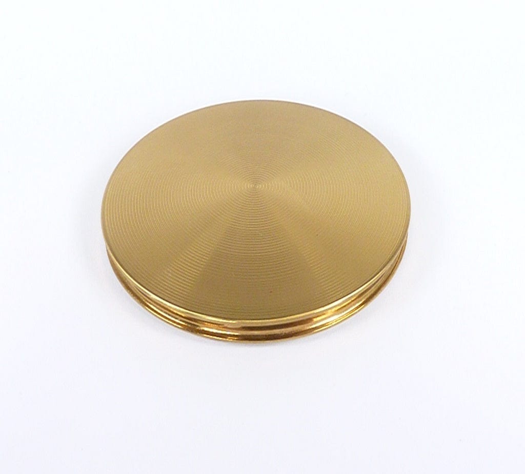 1940s Loose Foundation Compact Mirror