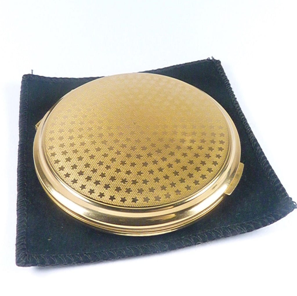 1950s Compact Mirror For Rimmel Pressed Foundation Refills