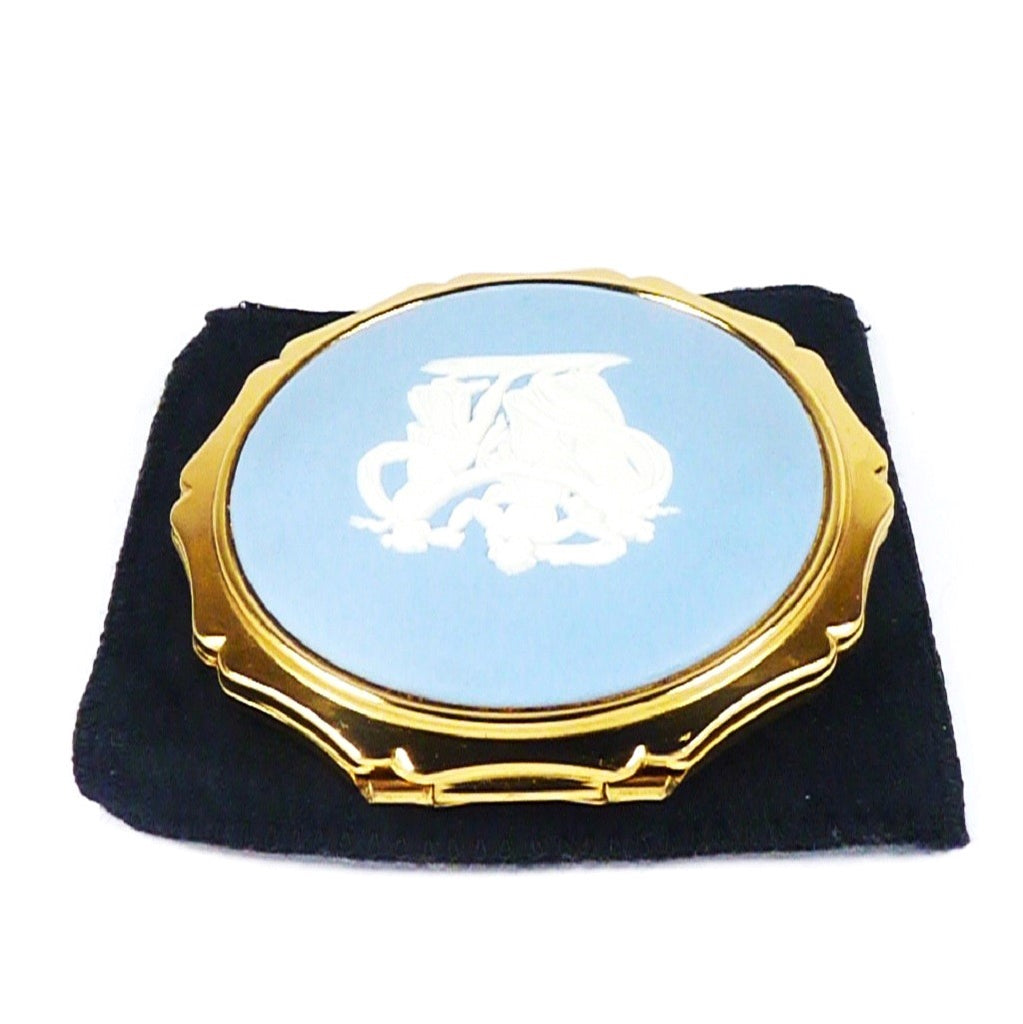 1960s Stratton Wedgwood Compact Mirror