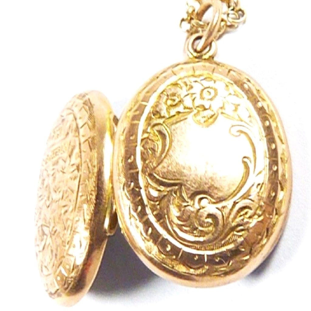 375 Solid Gold Antique Pendant