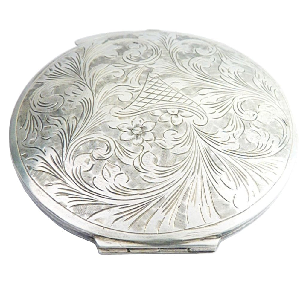 800 Silver Handbag Mirror