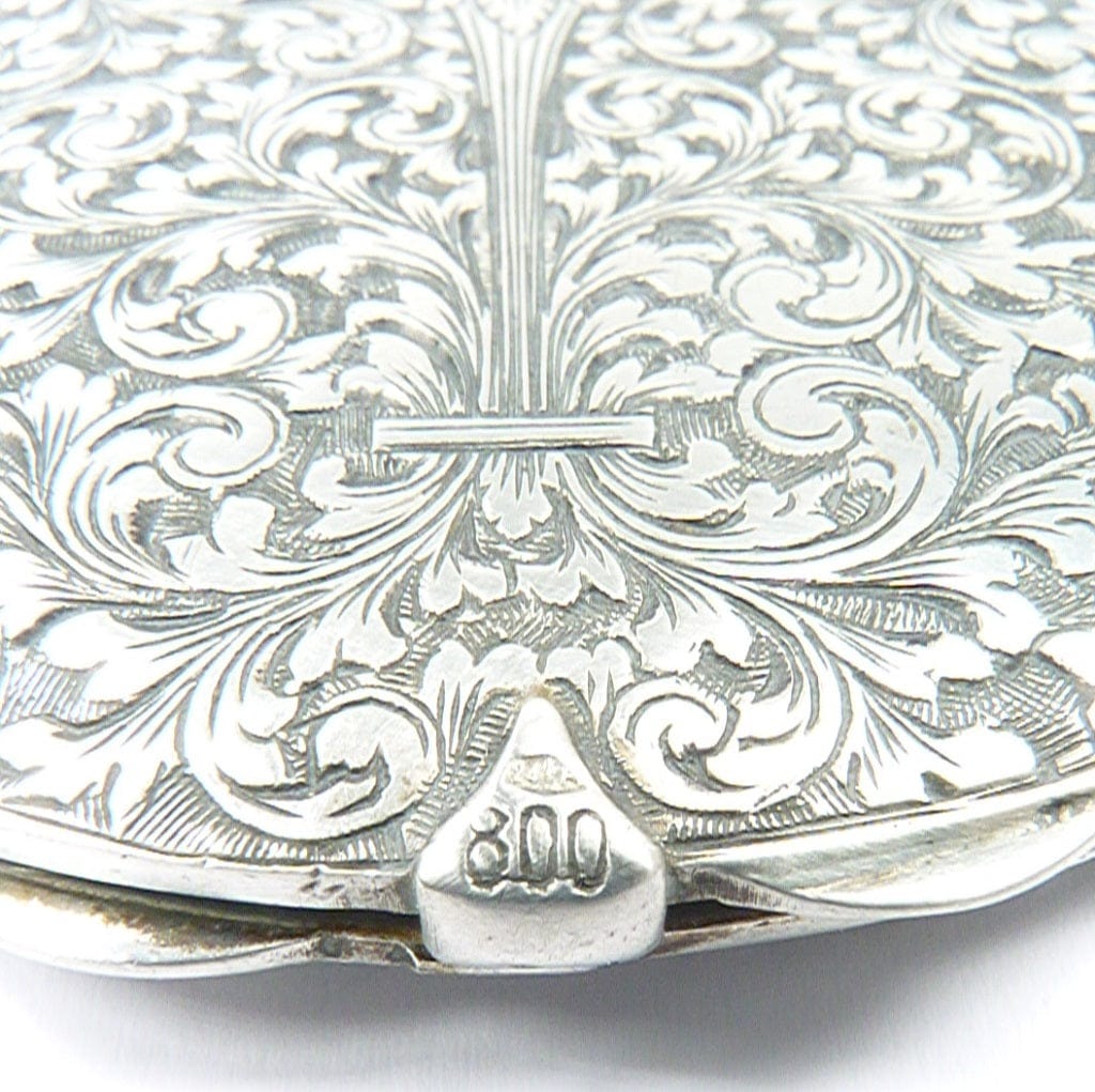 800 Silver Mirror Compact