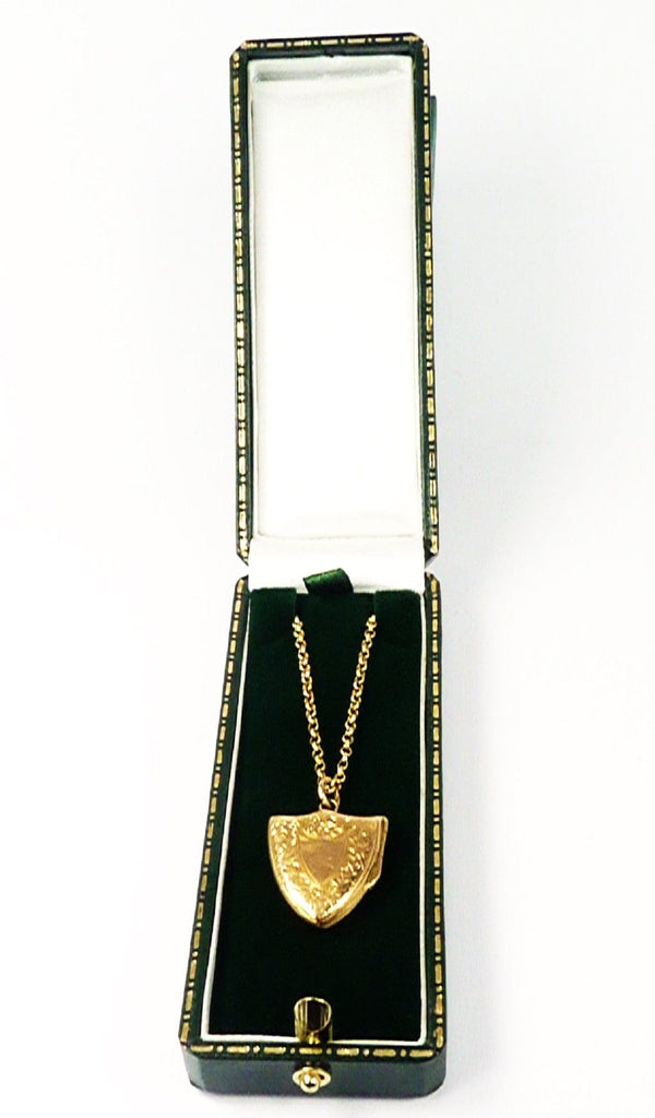 9 Carat Gold Antique Pendant Necklace