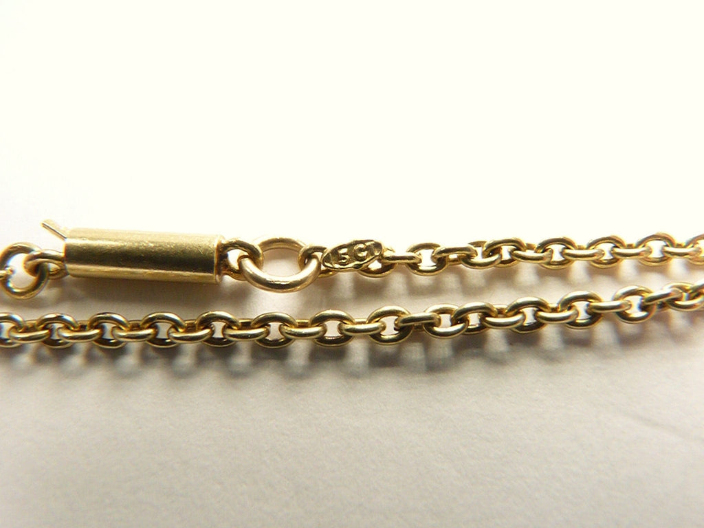 Antique 15 Carat Gold Necklace
