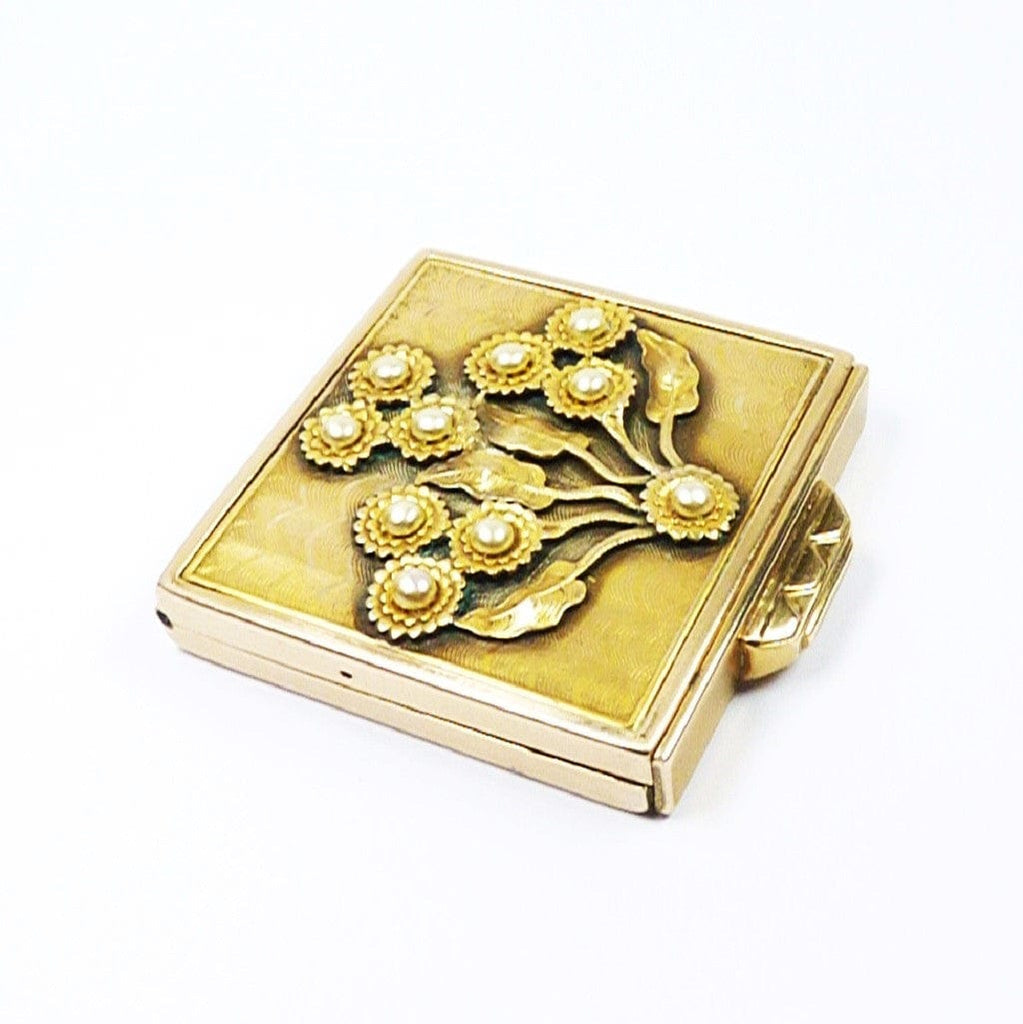 Antique Art Deco Powder Compact