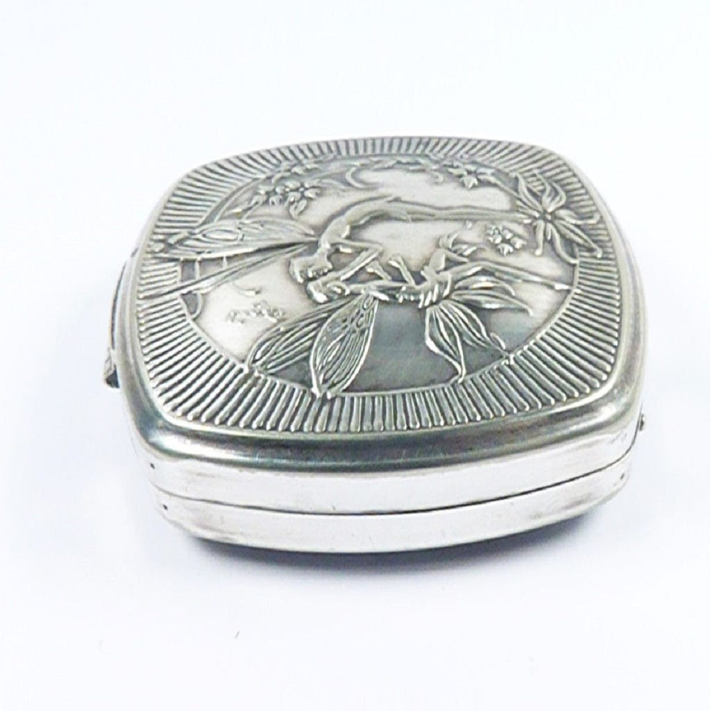 Antique Art Nouveau Powder Compact