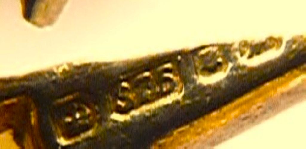Antique Pendant Necklace Solid Gold London Assayed