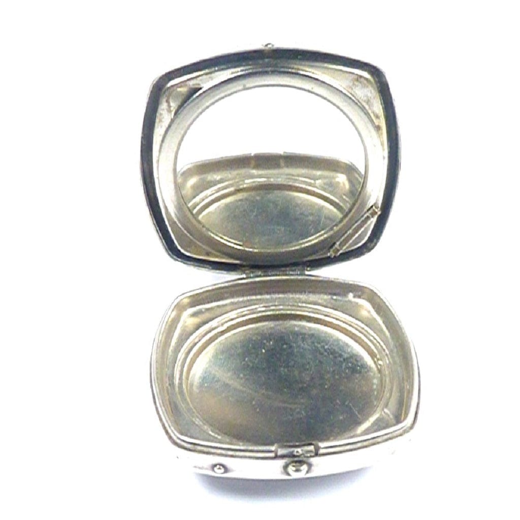 Antique Silver Plated Vanity