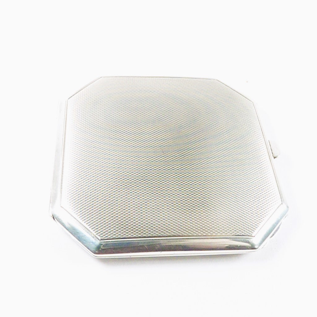 Art Deco Sterling Silver Compact Mirror