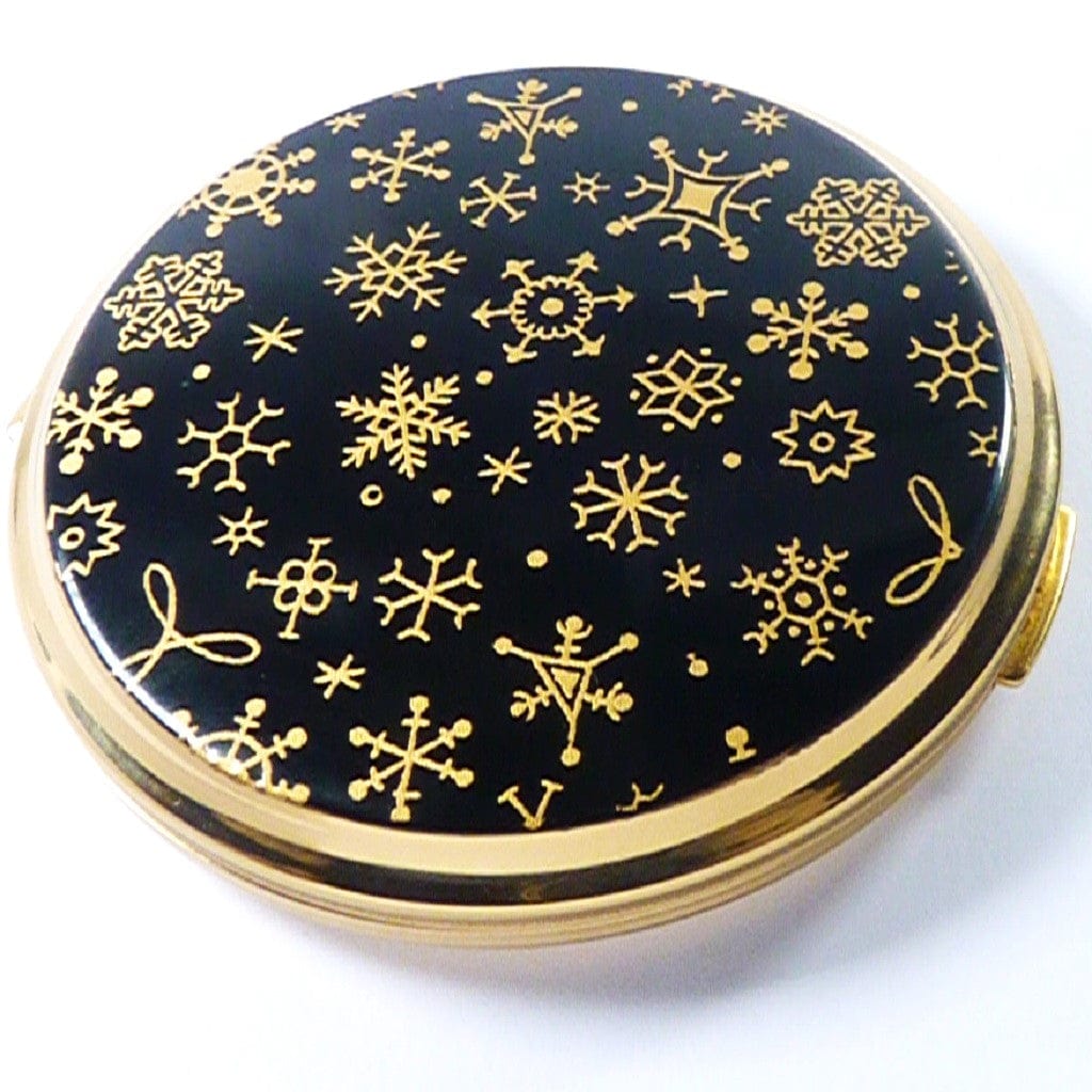 Black And Gold Makeup Compact