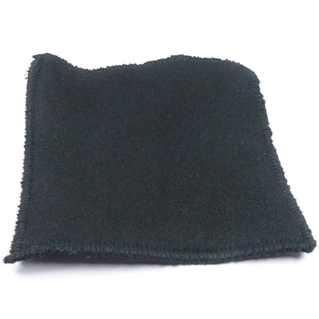 Black Wool Felt Pouch