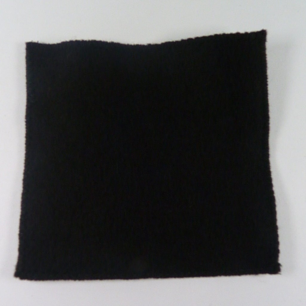 Black Wool Felt Pouch