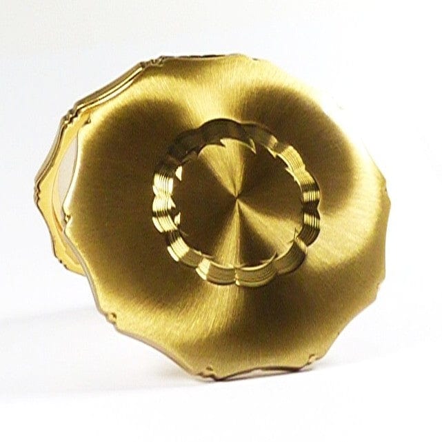 Bronze Enamel Kigu Compact Mirror