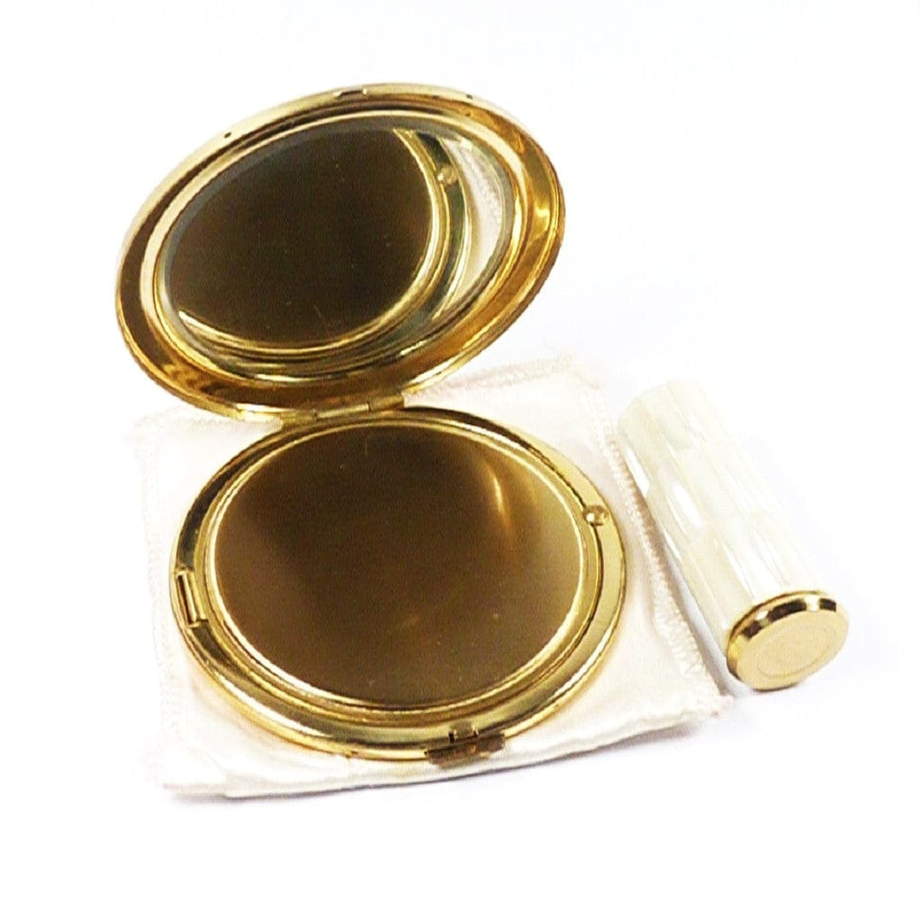 Compact Mirror Lipstick Set