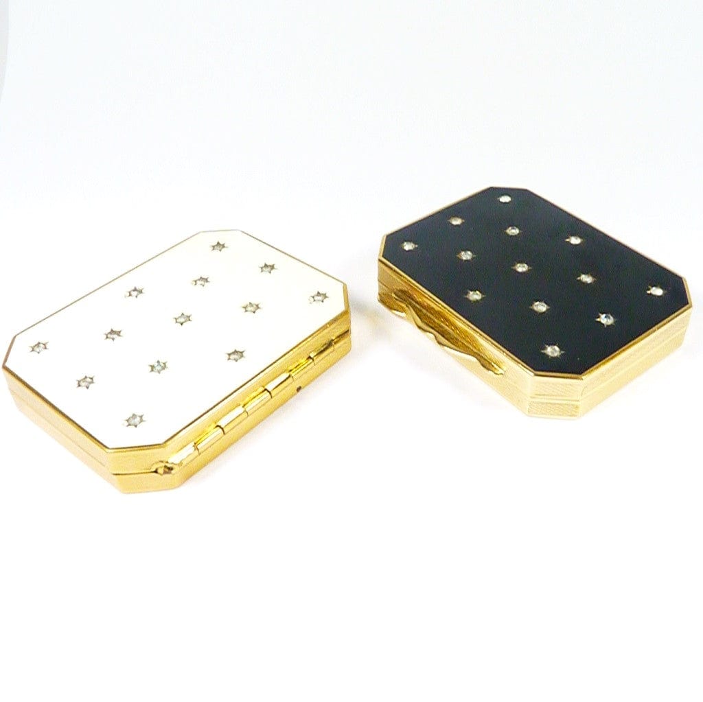 Compact Mirrors Rhinestone Stars