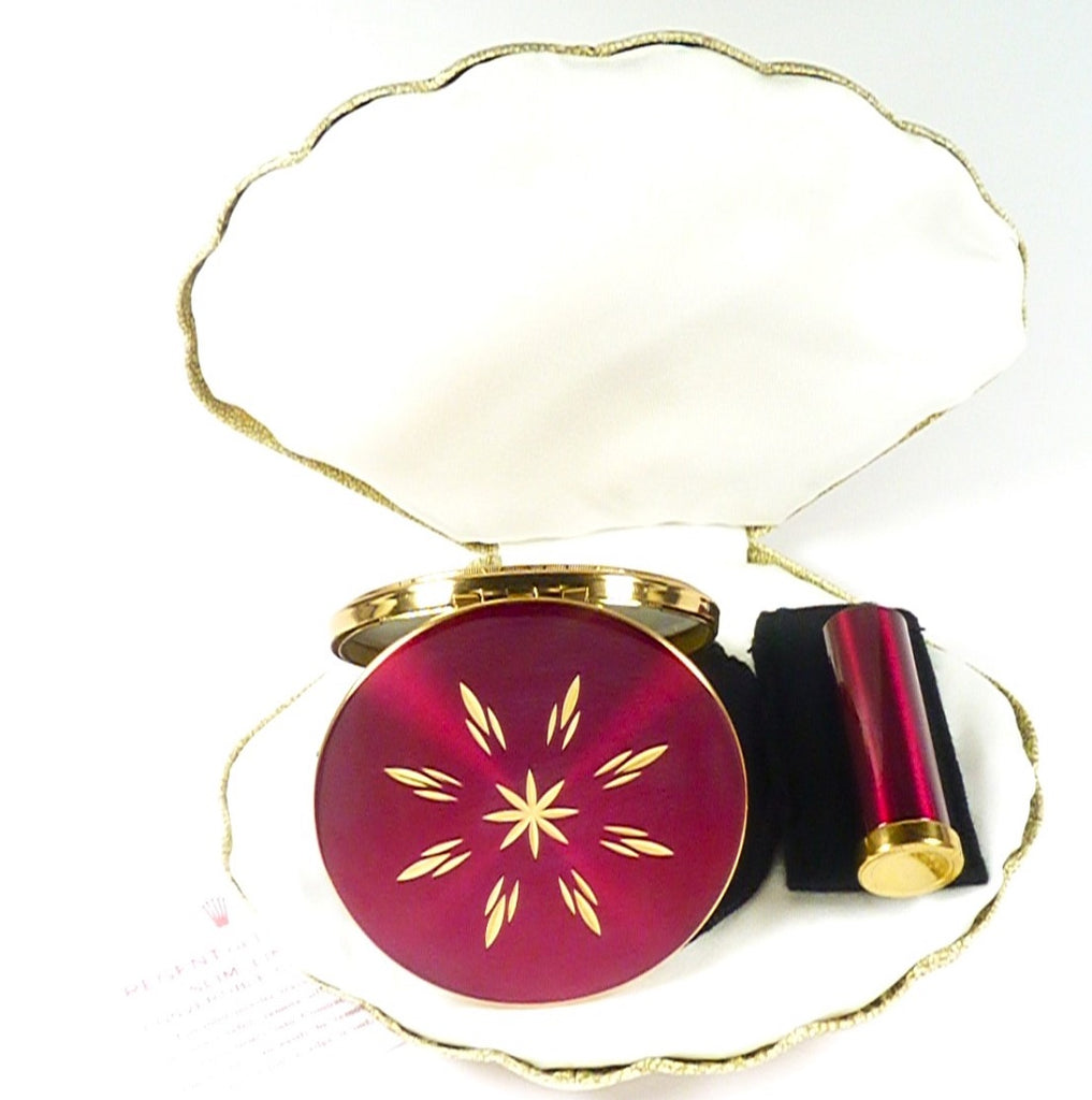 Crimson And Gold Regent Of London Vanity Set