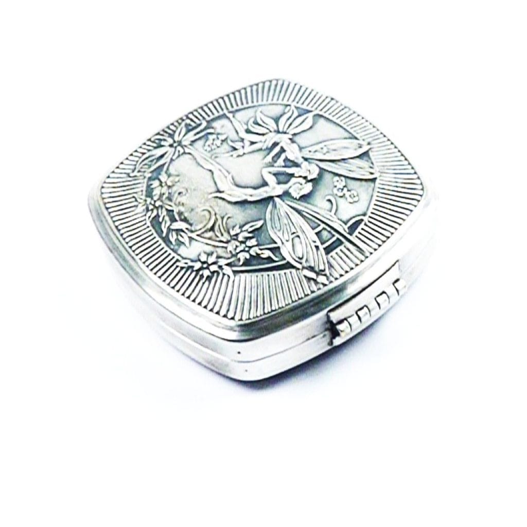 Djer Kiss Antique Compact Mirror