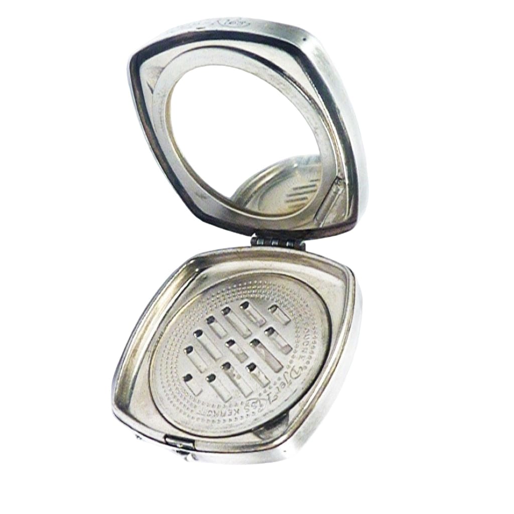 Double Mirror Compact For Rouge And Foundation