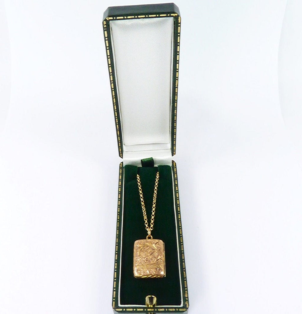 Edwardian Ornately Embellished Pendant Necklace