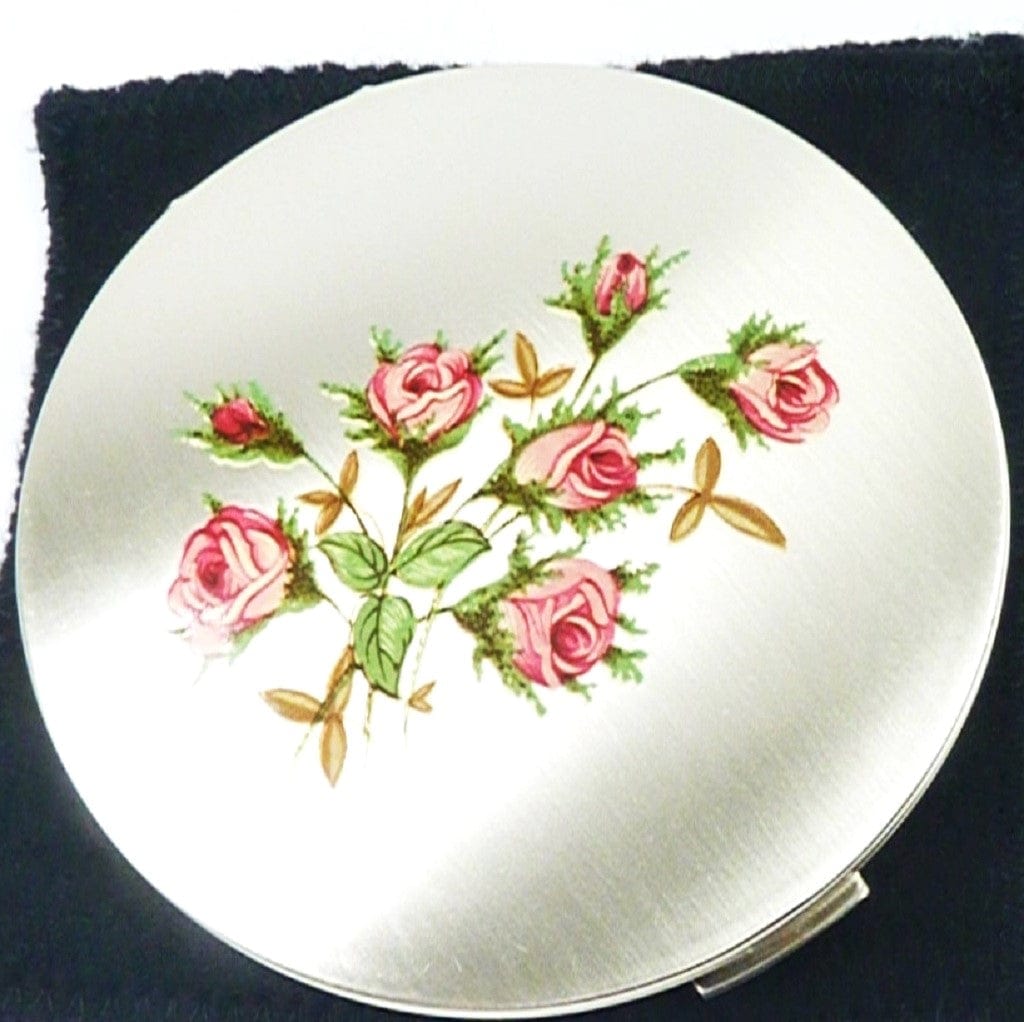 Floral Compact Mirror