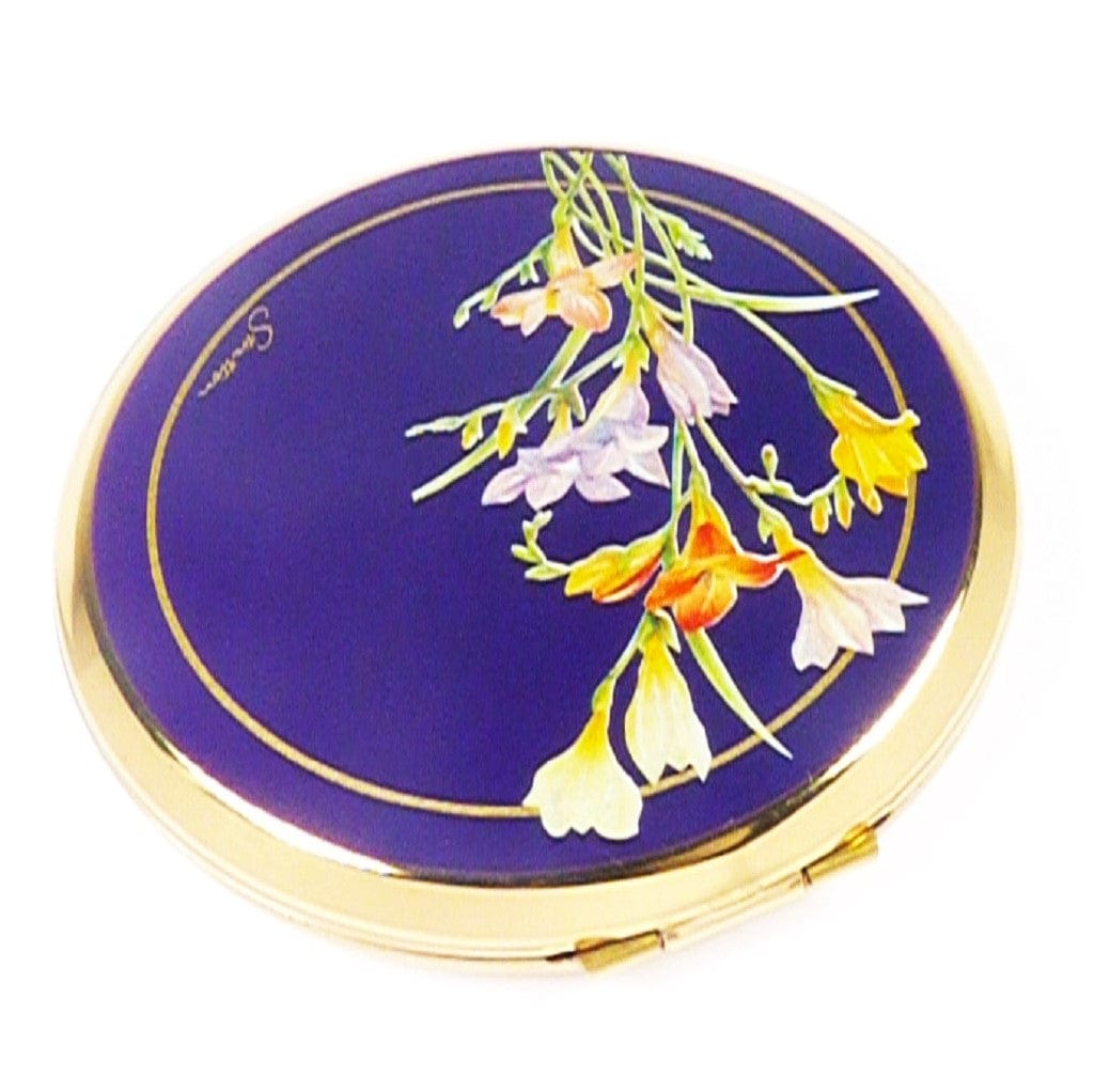 Floral Handbag Mirror
