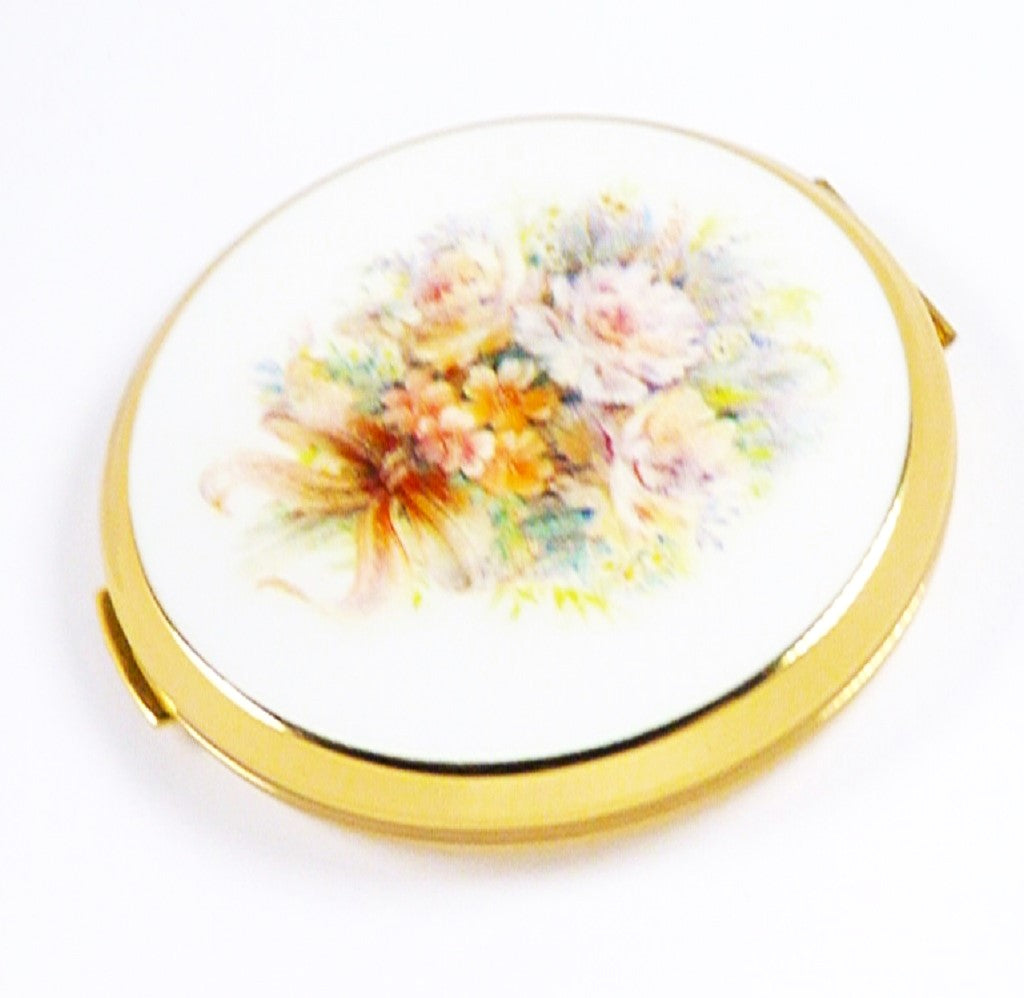 Floral Makeup Compact