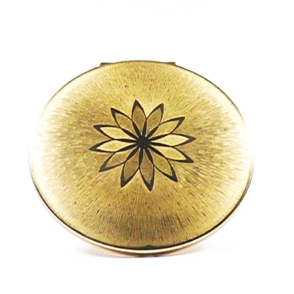Floral Stratton Pocket Mirror