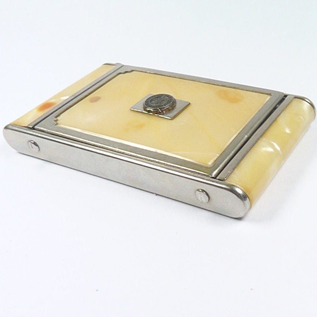 Golden Celluloid Vanity Case