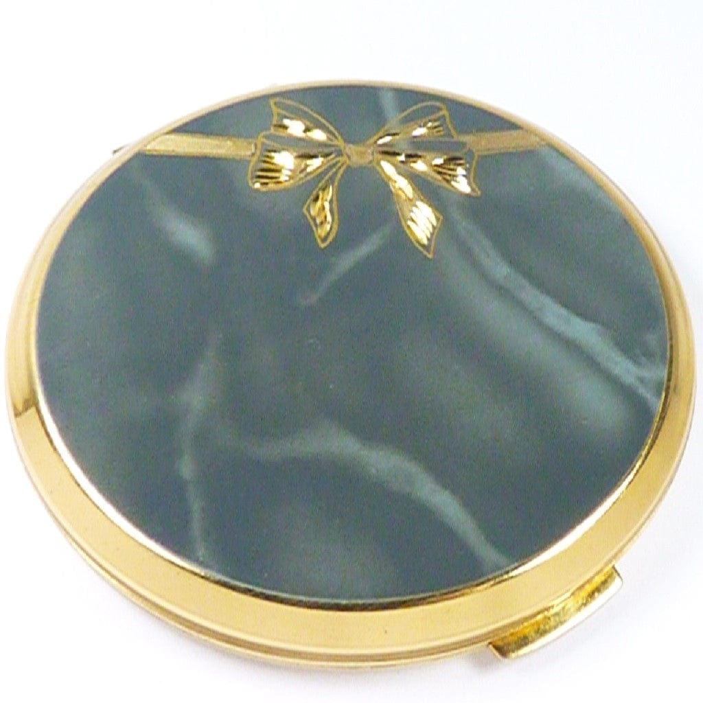 Grey And Gold Makeup Compact