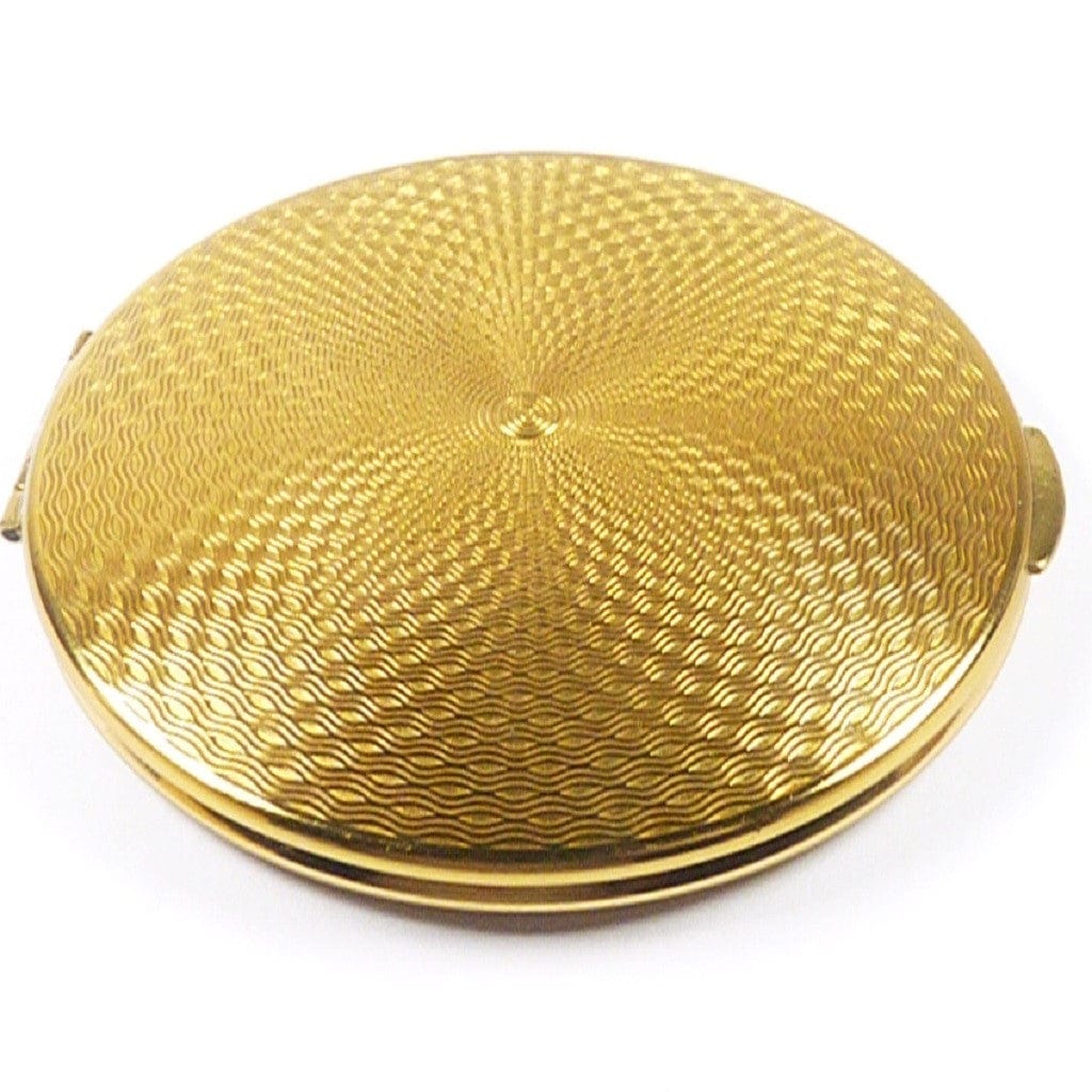 Guilloche Engraved Vintage Compact