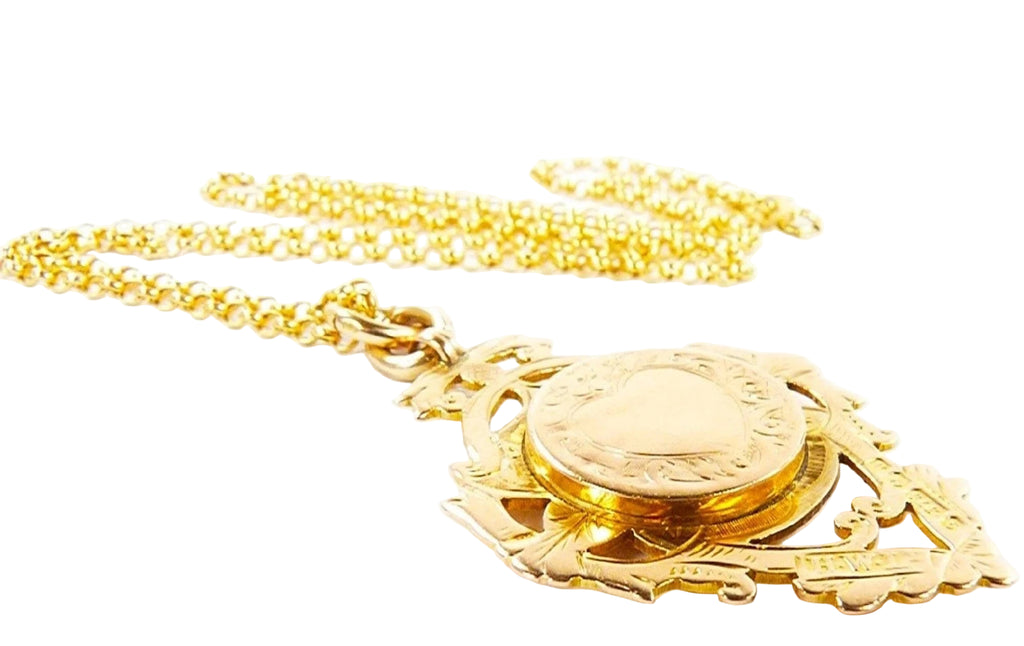Antique Gold Lockets – Unique One of A Kind Treasures – The Vintage ...
