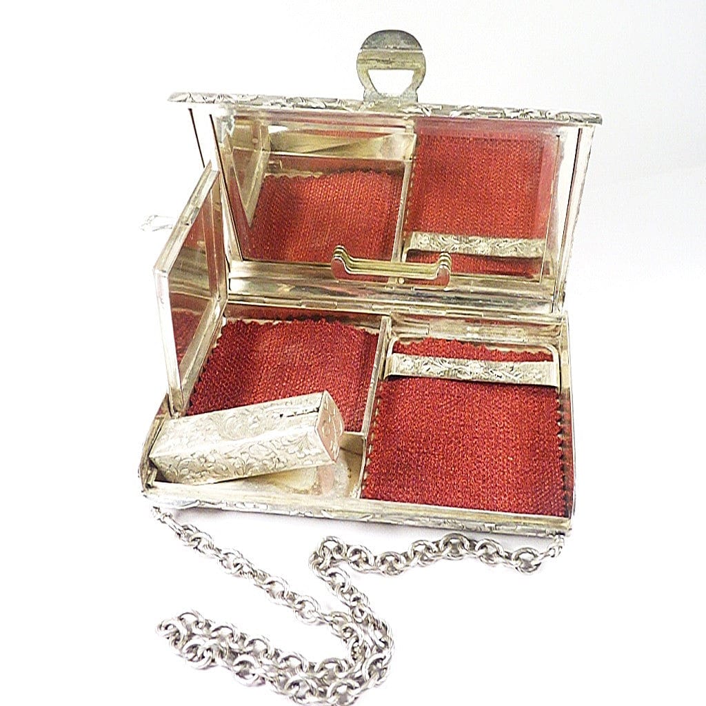 Hallmarked Silver Italian Clutch