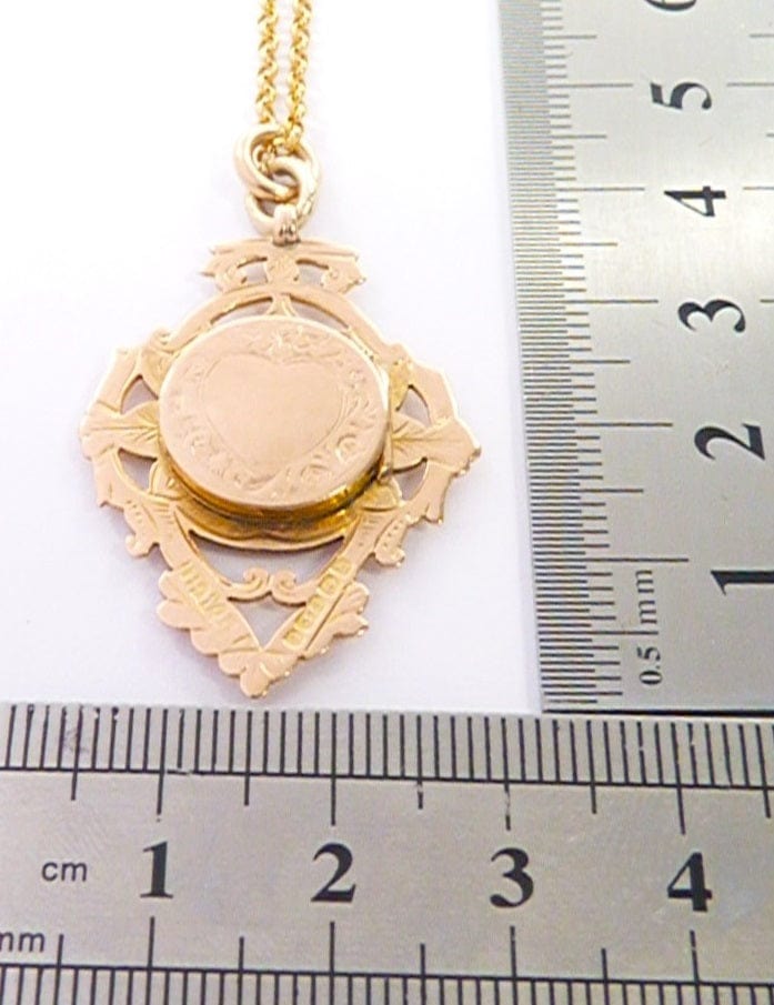 Impressive Antique Gold Fob