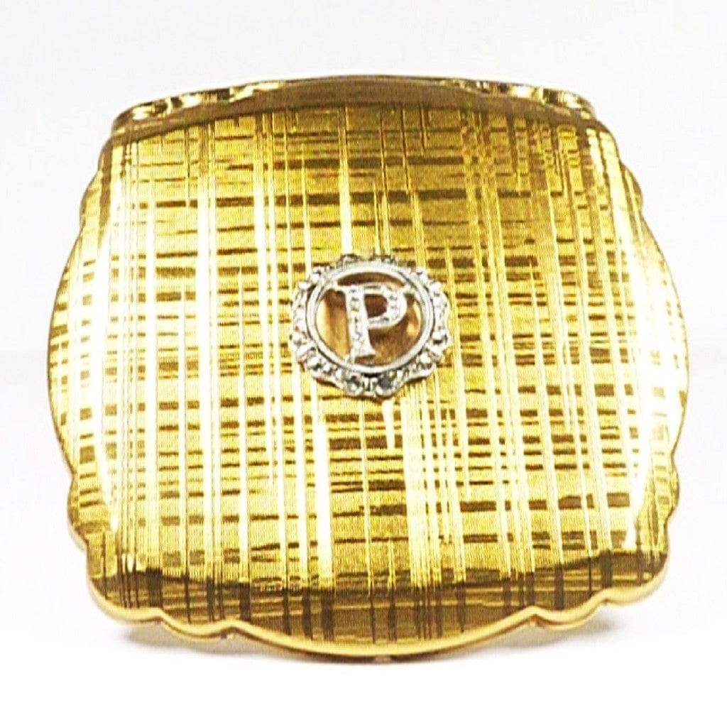 Initial P Gift Compact Mirror