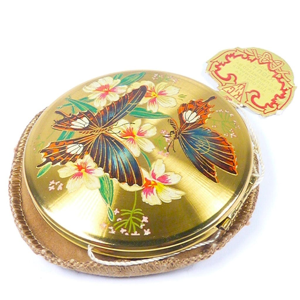 Kigu Butterfly Powder Compact Unused
