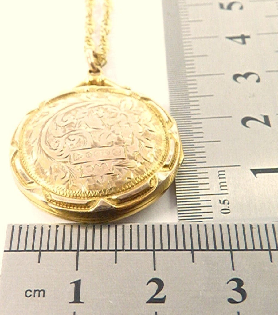 Luxury Solid Gold Antique Locket