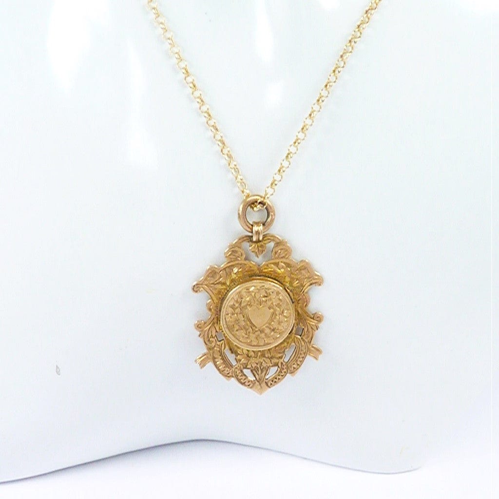 Magnificent Solid Gold Locket Necklace