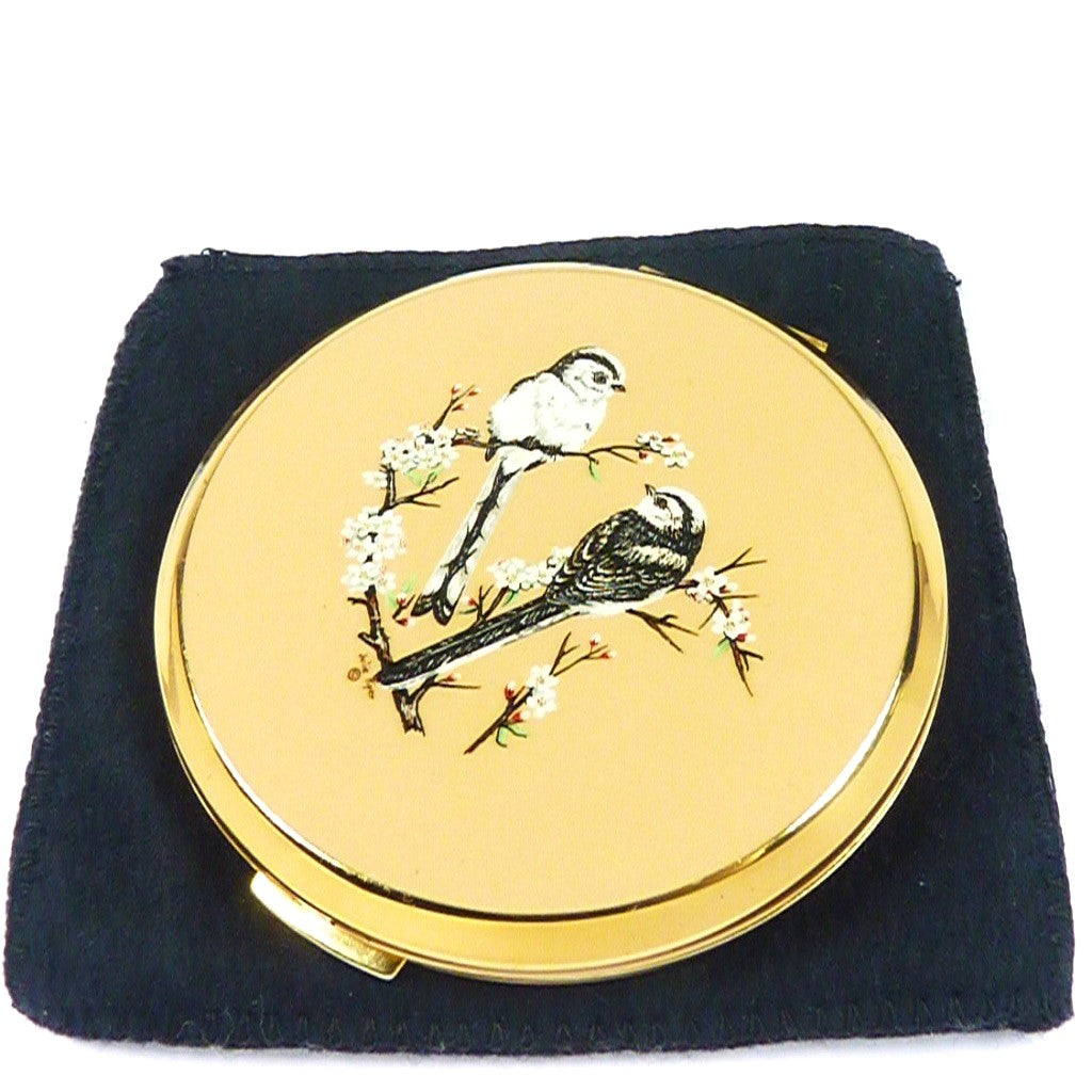 Makeup Compact Stratton Bird Compact Mirror