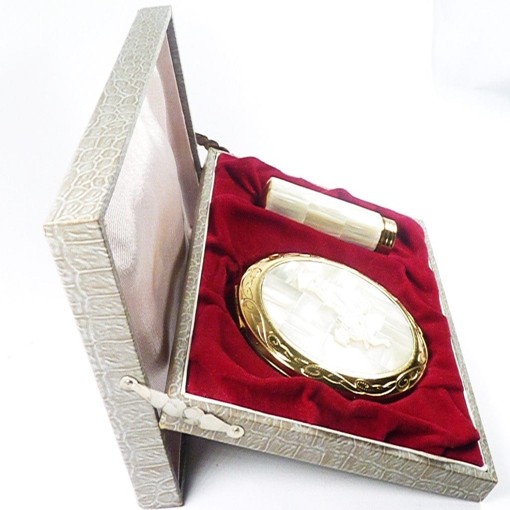 Mother Of Pearl Rickshaw Vanity Set