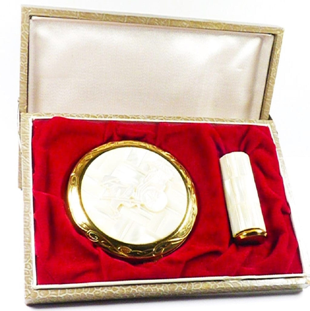 Mother Of Pearl Vanity Set