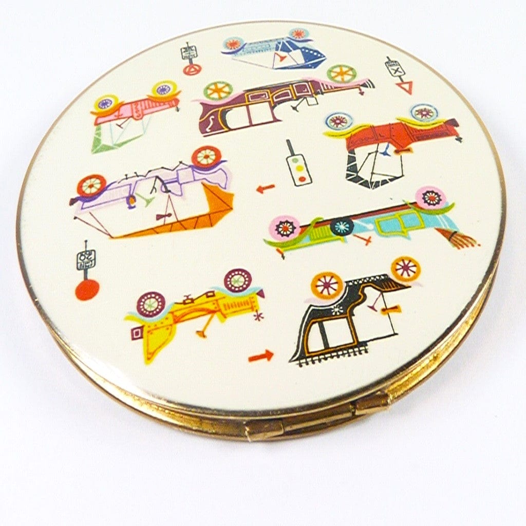 Motor Vehicle Collectible Compact Mirror